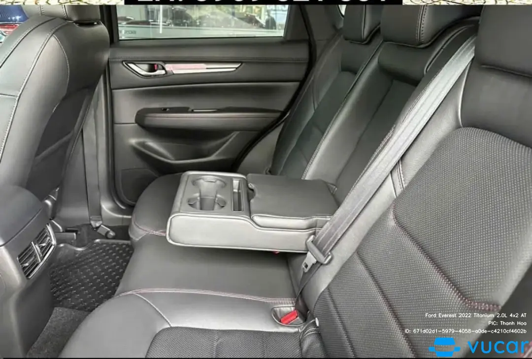 Ford Everest 2022 Titanium 2.0L 4x2 AT - Nội thất 22