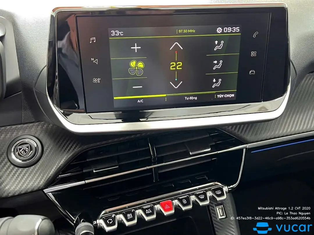 Mitsubishi Attrage 1.2 CVT 2020 - Nội thất 3