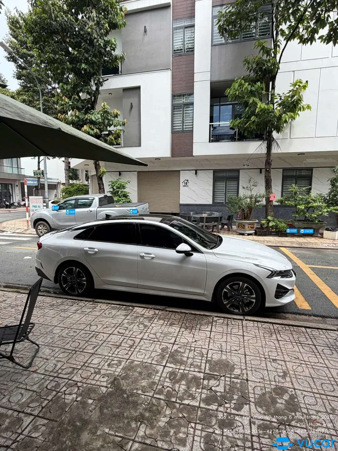 Kia k5 gt line mua 19 tháng 6 màu trắng 2026