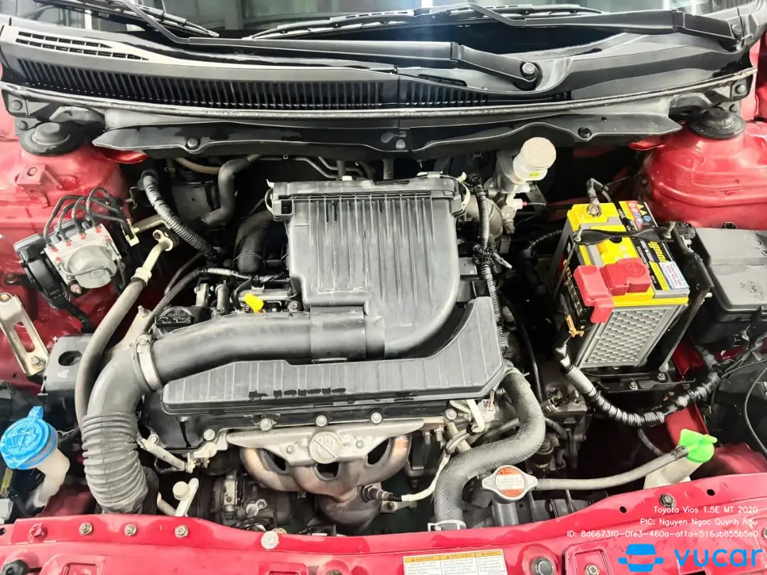 Toyota Vios 1.5E MT 2020 - Khoang động cơ 1