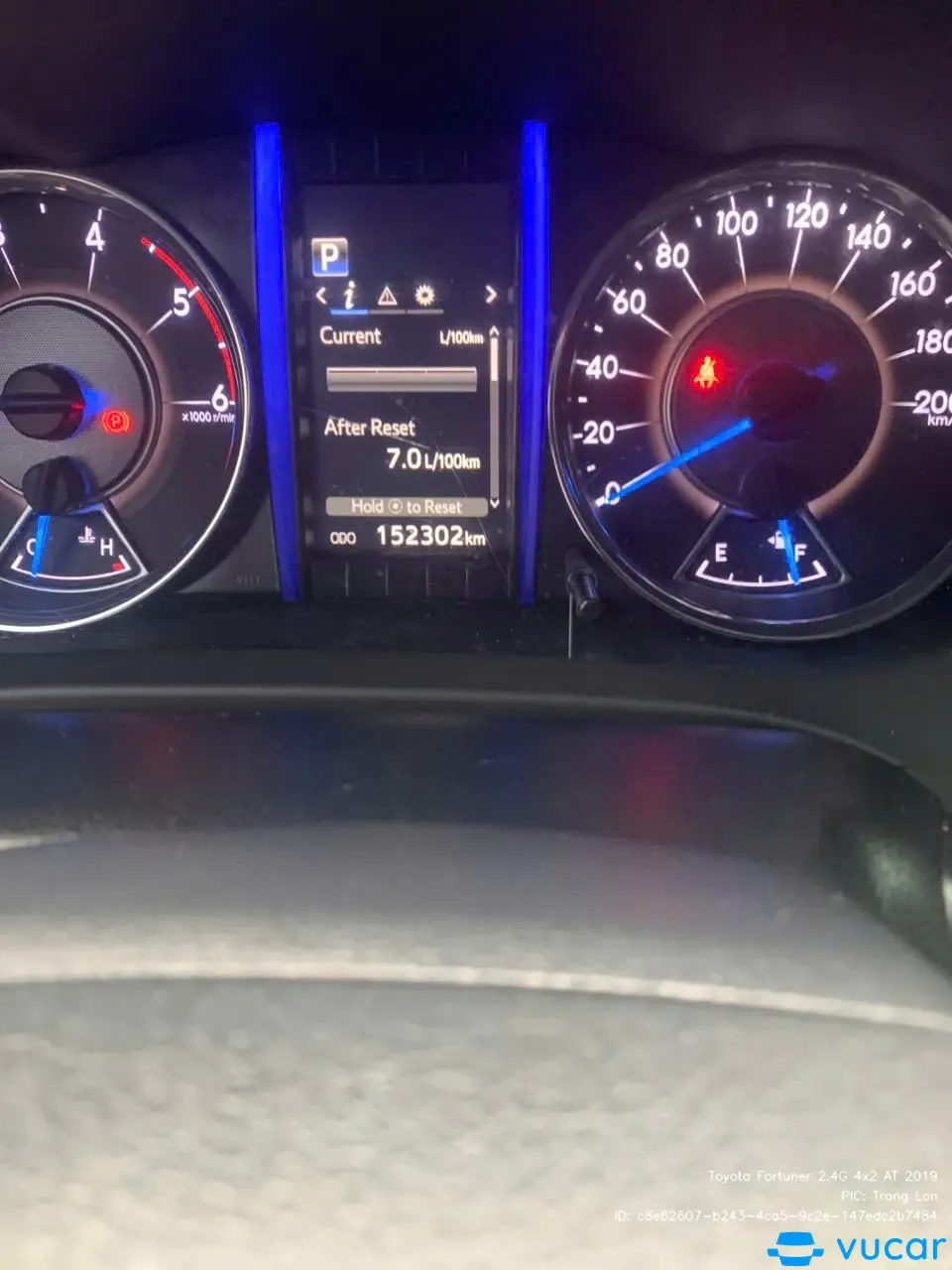 Toyota Fortuner 2.4G 4x2 AT 2019 - Nội thất 5